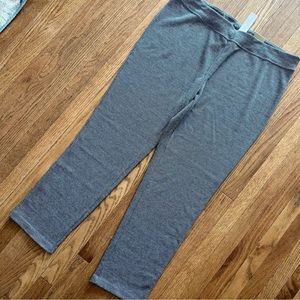 Chico’s Zodiac Jacquard Pull-on Pants Grey/Black     Size   3 Reg